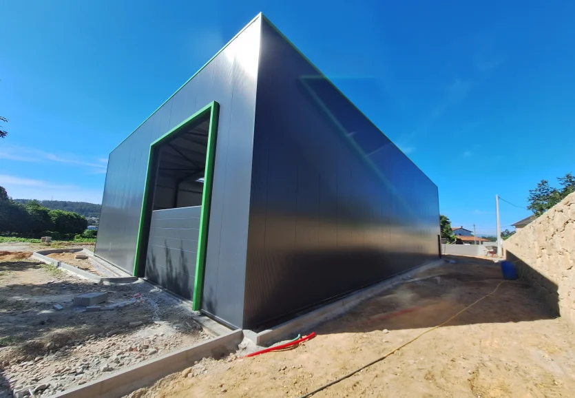 Construção de Pavilhão - Braga Steel