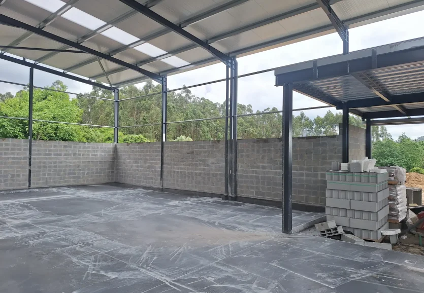Construção de Pavilhão - Braga Steel